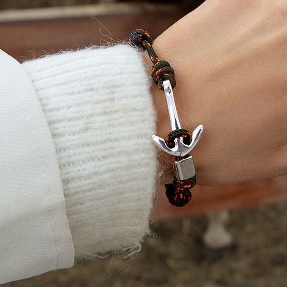 Серебряный браслет на руку Ciclon Anclado, изображение 3