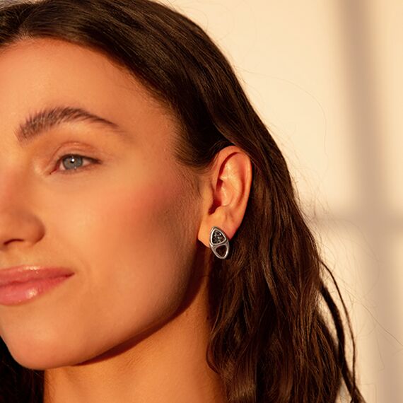 Серебряные серьги женские Ciclon Sunrise, изображение 3