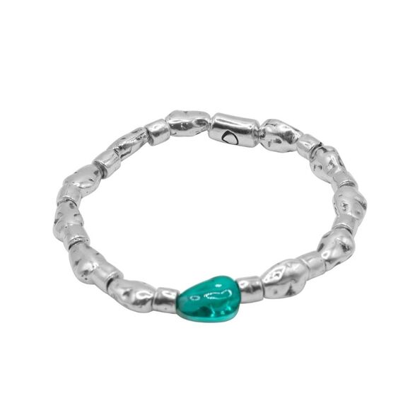 Серебряный браслет с муранским стеклом Ciclon Liquid