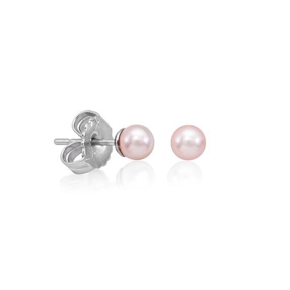 Серебряные серьги с органическим жемчугом Majorica Cies