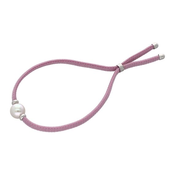 Браслет женский с органическим жемчугом лавандовый Majorica Sifnos, изображение 2