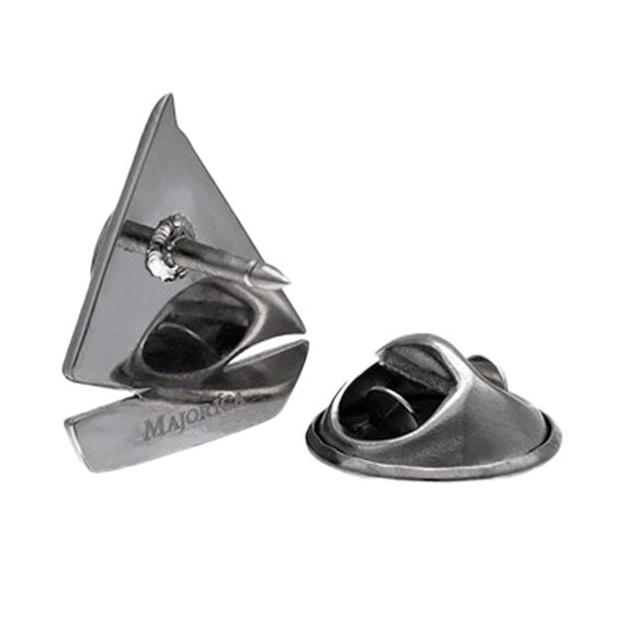 Серебряная брошь с жемчугом Majorica Le Club, изображение 3