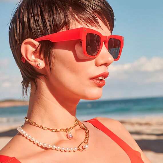 Золотая подвеска с жемчугом Majorica Charm&glow, изображение 3