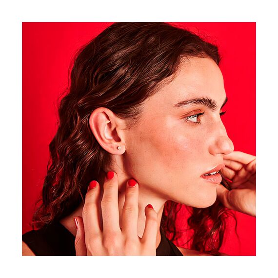 Золотые серьги женские с жемчугом Majorica Cos, изображение 3