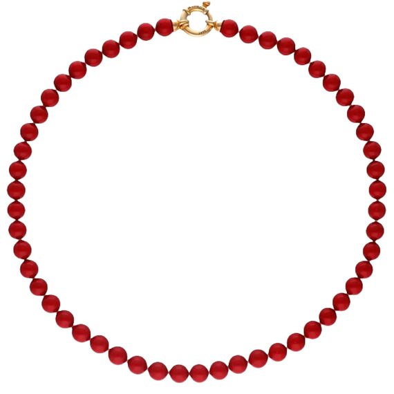 Золотое ожерелье женское с жемчугом Majorica Lyra