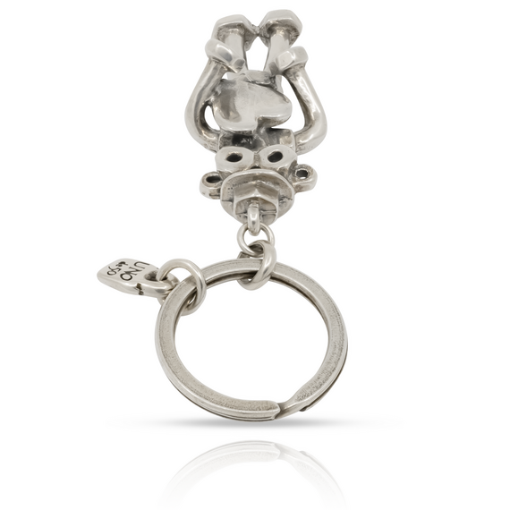 Брелок для ключей серебряный Благодарность UNOde50 Mr. Grateful, изображение 3