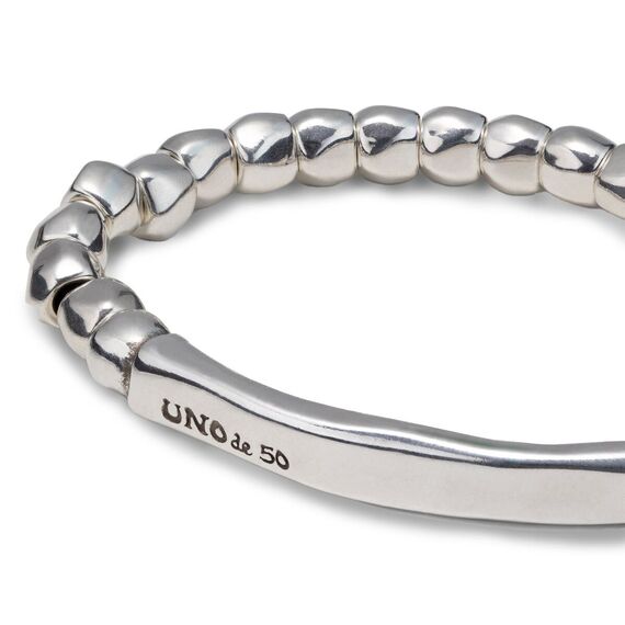 Серебряный браслет на руку из бусин Капель UNOde50 Dripping, Размер (мм): 180, изображение 3