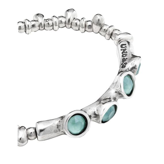 Серебряный браслет с кристаллами Сваровски Надежда UNOde50 Hope, изображение 3