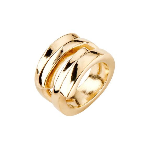 Женское кольцо с золотом Остров Маратуа UNOde50 Maratua Island, Размер (мм): 18,3-18,7