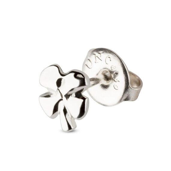 Серебряная моносерьга для пирсинга На удачу UNOde50 Good luck, изображение 2