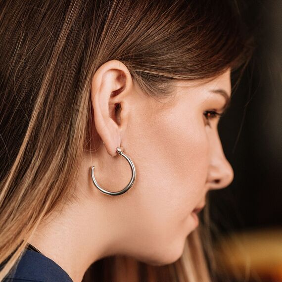 Серебряные серьги женские Заряженный UNOde50 It's Electrifying, изображение 5