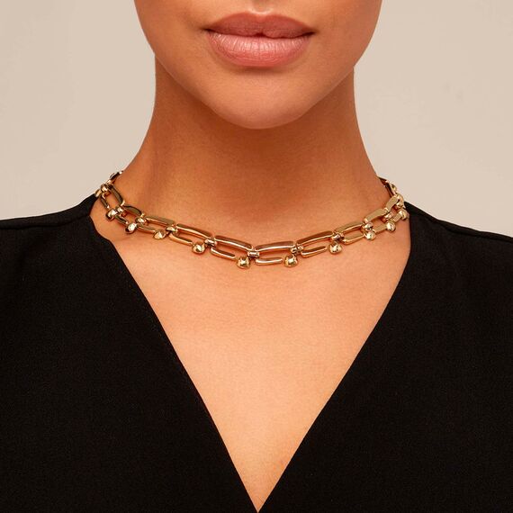 Ожерелье женское золотое UNOde50 Unusual, изображение 4