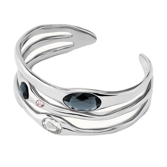 Серебряный браслет женский с кристаллами Сваровски Sunshine, изображение 2