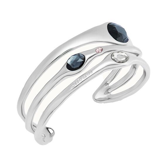 Серебряный браслет женский с кристаллами Сваровски Sunshine, изображение 3