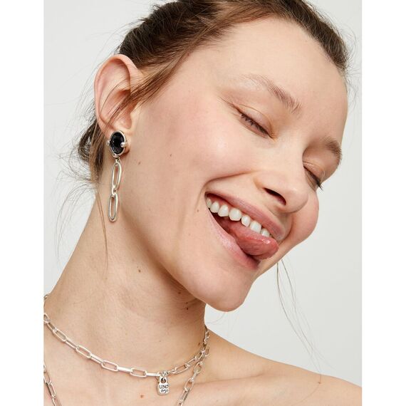 Серебряные серьги с кристаллом UNOde50 Ser Deslumbrante, изображение 3