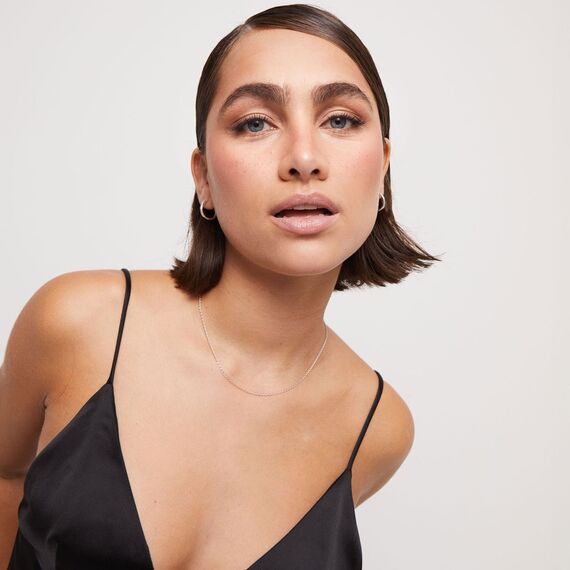 Серебряная цепочка женская тонкая UNOde50 Hazte Uno, Размер (мм): 385-425, изображение 5