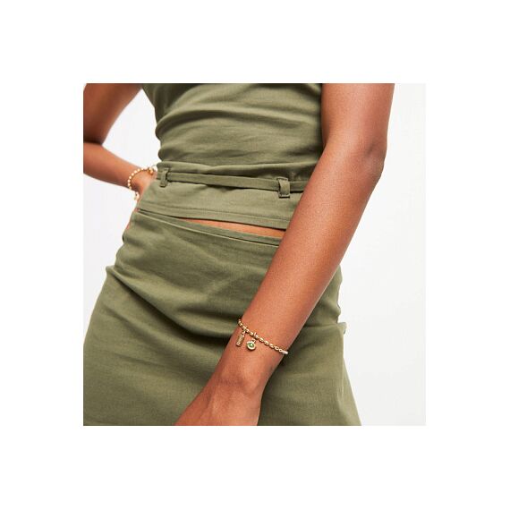 Золотой браслет с кристаллом Сваровски UNOde50 Ser Unico, изображение 3