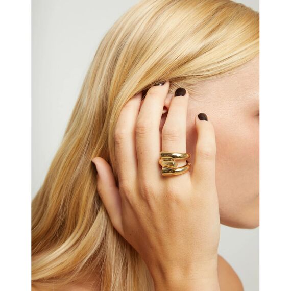 Золотое кольцо UNOde50 Roots, изображение 4