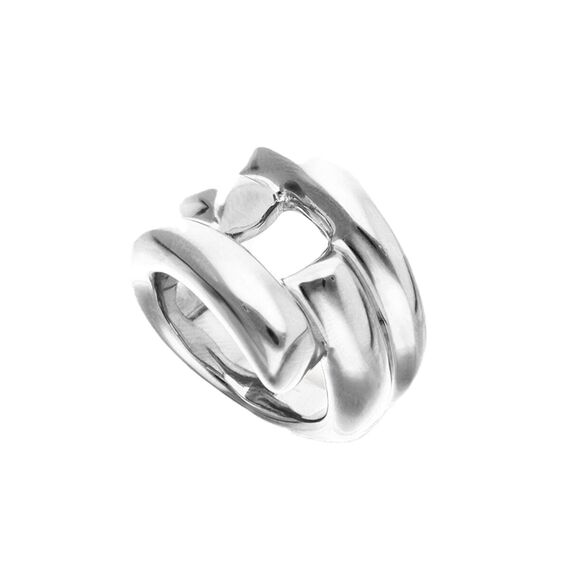Серебряное кольцо UNOde50 Roots, Размер (мм): 16,3-16,7