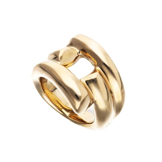 Золотое кольцо UNOde50 Roots, Размер (мм): 16,3-16,7