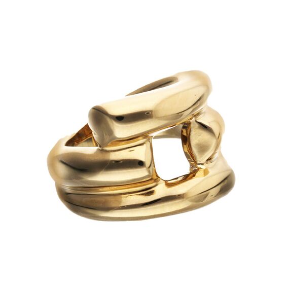 Золотое кольцо UNOde50 Roots, Размер (мм): 16,3-16,7, изображение 2