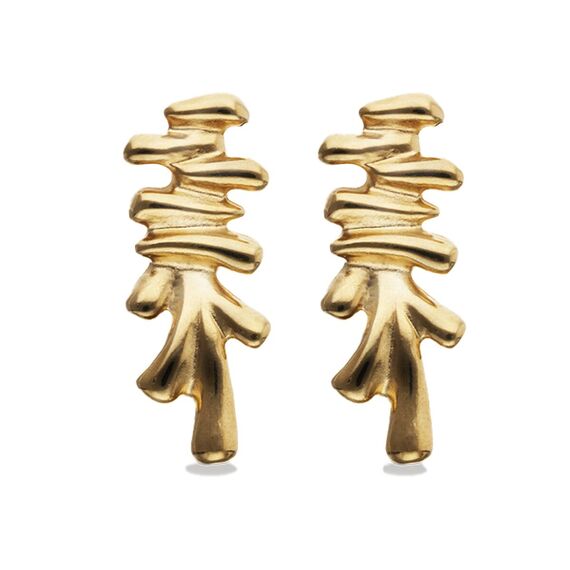 Золотые серьги женские UNOde50 Roots