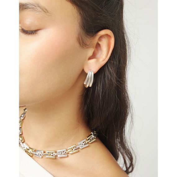 Серебряные серьги женские UNOde50 Beat, изображение 3