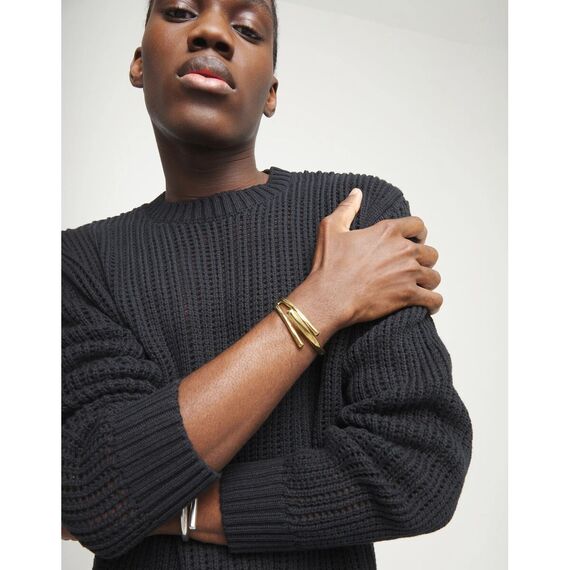 Золотой браслет жесткий UnoDe50 Roots, Размер (мм): 165, изображение 4