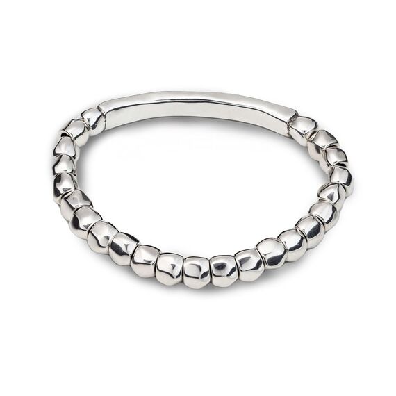 Серебряный браслет на руку из бусин Капель UNOde50 Dripping, Размер (мм): 180, изображение 2