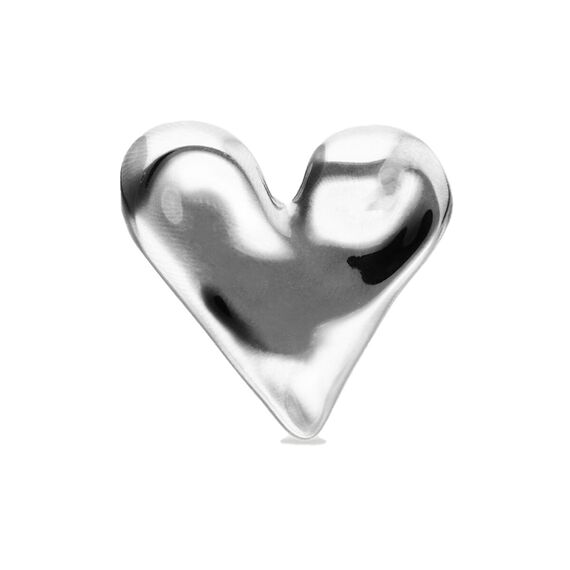 Серебряное кольцо женское с сердцем UNOde50 Beat, Размер (мм): 16,3-16,7, изображение 3