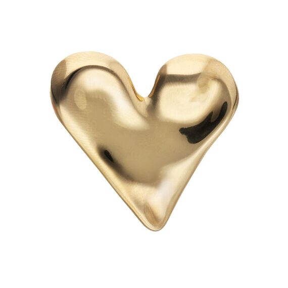 Золотое кольцо женское с сердцем UNOde50 Beat, Размер (мм): 16,3-16,7, изображение 3