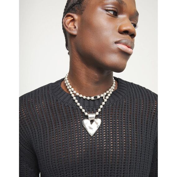 Серебряное колье с сердцем UNOde50 Beat, изображение 5