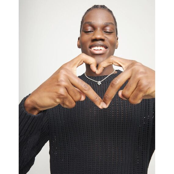 Серебряное колье с сердцем UNOde50 Beat, изображение 5