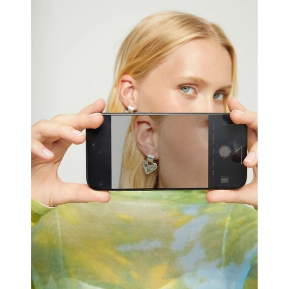 Серебряные серьги женские UNOde50 Beat, изображение 3