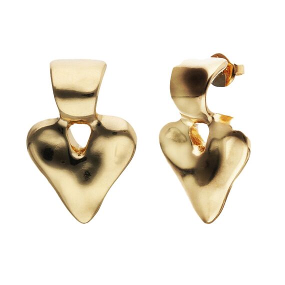 Золотые серьги женские UNOde50 Beat