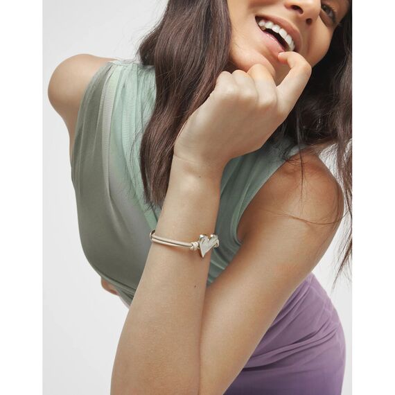 Кожаный браслет с золотым сердцем UnoDe50 Beat, Размер (мм): 165, изображение 4