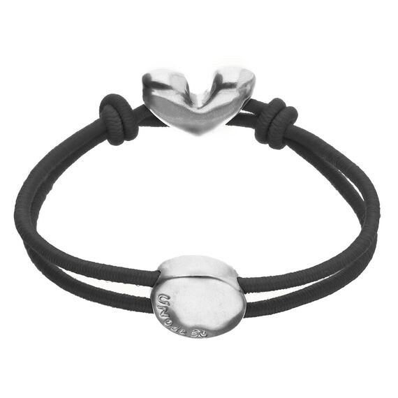 Браслет с серебряным сердечком UNOde50 Beat, Размер (мм): 155, изображение 2