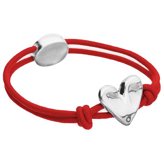 Браслет с серебряным сердечком UNOde50 Beat, Размер (мм): 155, изображение 3