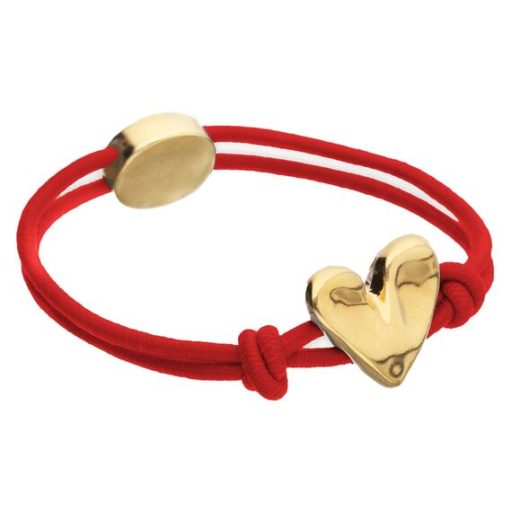 Браслет с золотым сердечком UNOde50 Beat, Размер (мм): 155, изображение 3
