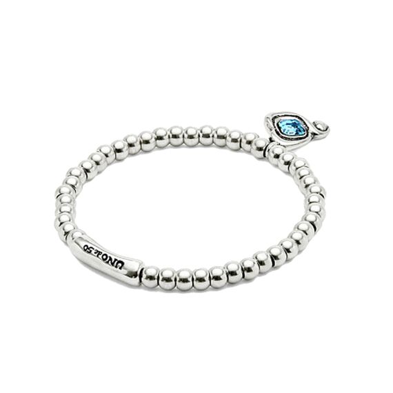 Серебряный браслет женский с кристаллом Сваровски UNOde50 Ser Expresiva, изображение 2