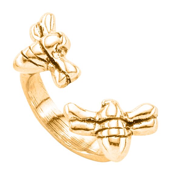 Кольцо BZZ A BZZ с золотом