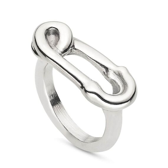 Серебряное кольцо женское булавка UNOde50 Tailor Made
