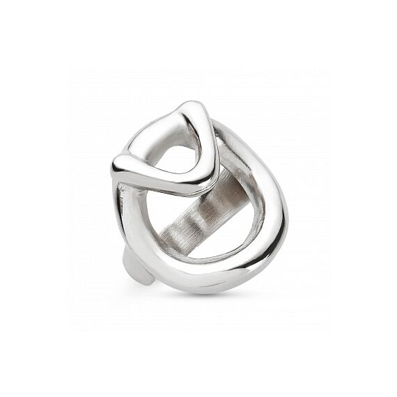 Серебряное кольцо женское широкое UNOde50 Game of 3, изображение 2