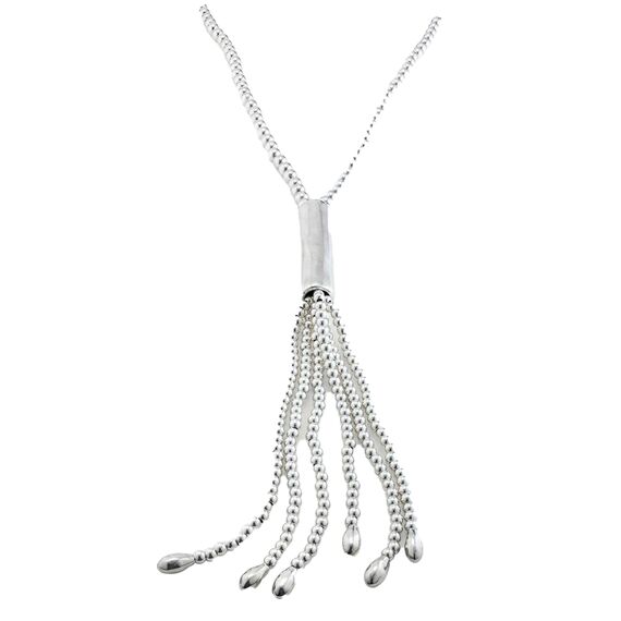 Серебряное ожерелье длинное Медуза UNOde50 Jellyfish, изображение 2