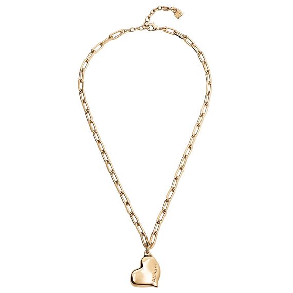 Золотое ожерелье женское В ритме сердца UNOde50 Heartbeat