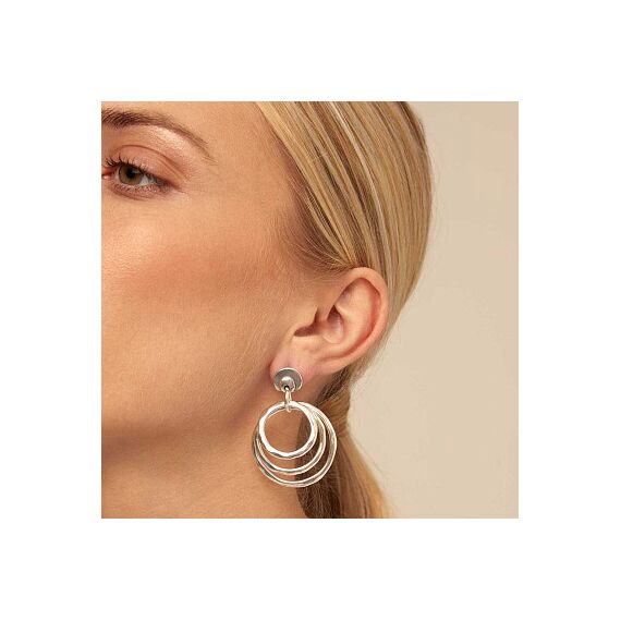 Серебряные серьги женские Хипстер UNOde50 Hipster, изображение 5