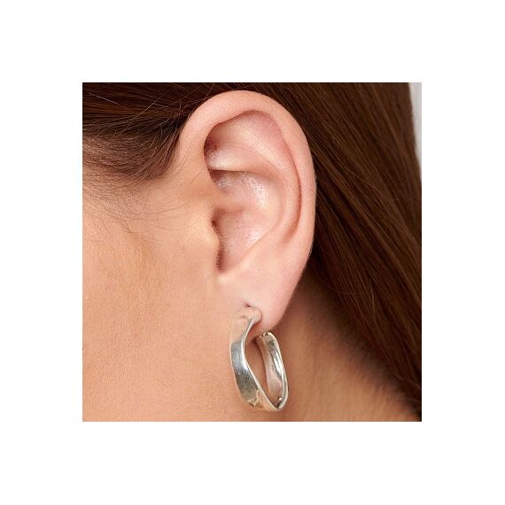 Серебряные серьги женские Открой свой разум UNOde50 Open your mind, изображение 2