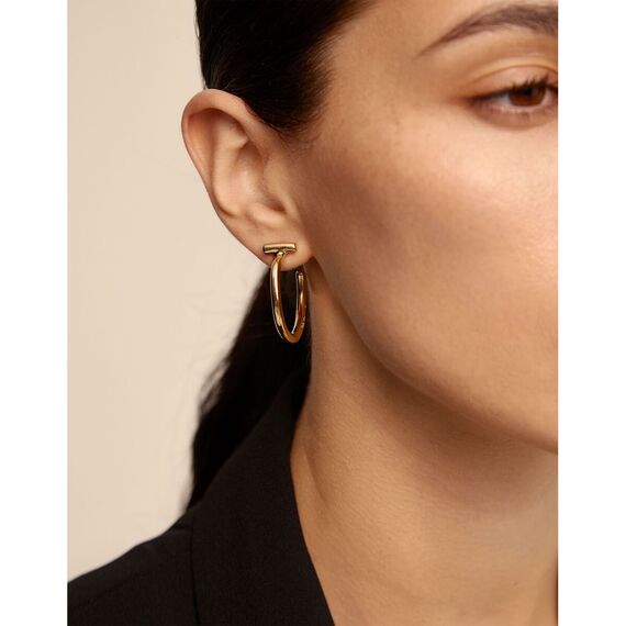 Золотые серьги женские Заряженный UNOde50 It's Electrifying, изображение 5