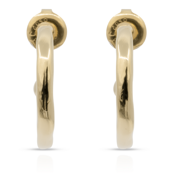 Золотые серьги женские Основа No.1 UNOde50 Pick 1, изображение 2