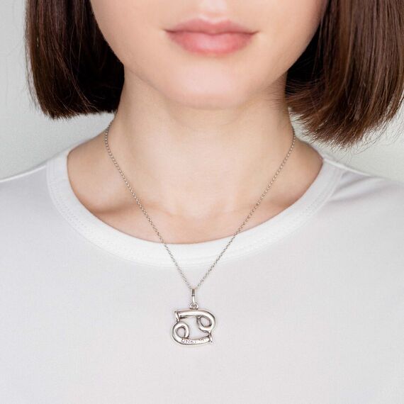 Серебряная подвеска знак зодиака Рак UNOde50 Cancer, изображение 3